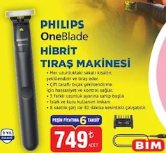 PHİLİPS ONEBLADE HİBRİT TIRAŞ MAKİNESİ fiyat ve kampanya bilgisi